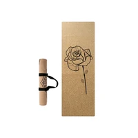 

Amazon best sale eco-friendly cork TPE yoga mat