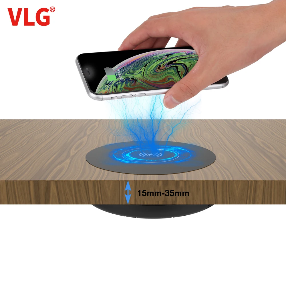 New Arrival Long Distance Wireless Charger Hidden Under A Table/desk