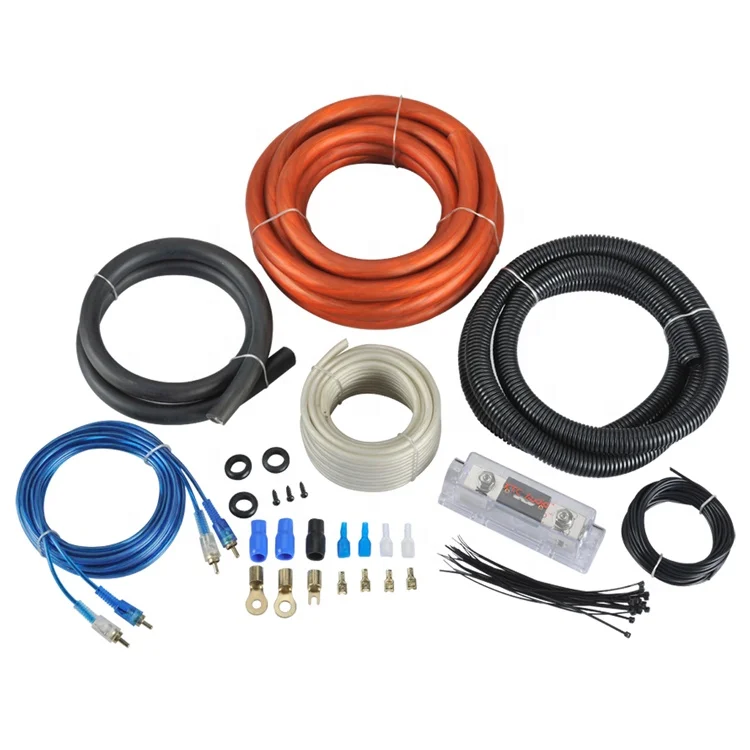 JLD Cable car audio amplifier installation 0Ga amp wiring kits