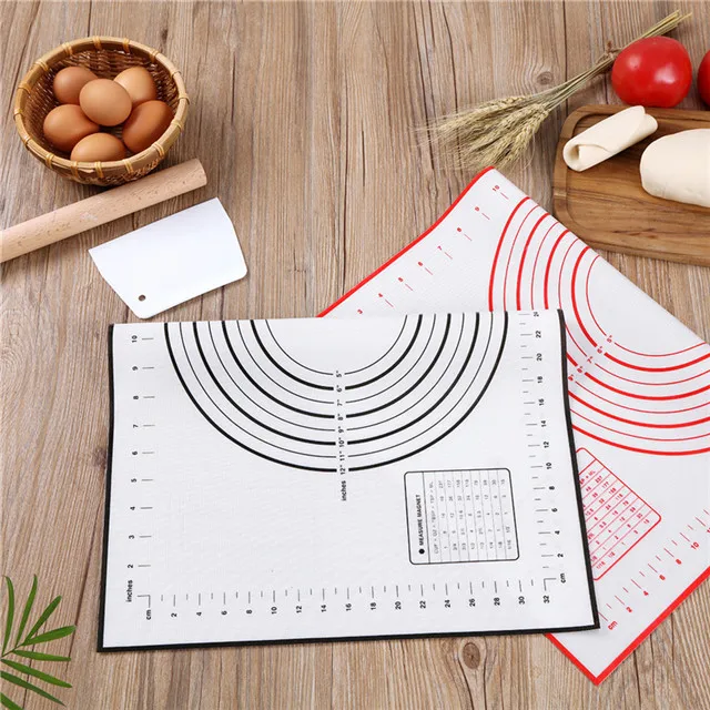 

Silicone Baking Mat Pizza Dough Maker Pastry Kitchen Gadgets Cooking Tools Utensils Bakeware Kitchen Accessories, As show
