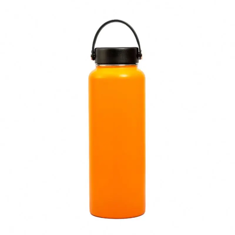 

2021 Top seller Customized water bottle with time marker sports travel mug, Many colors