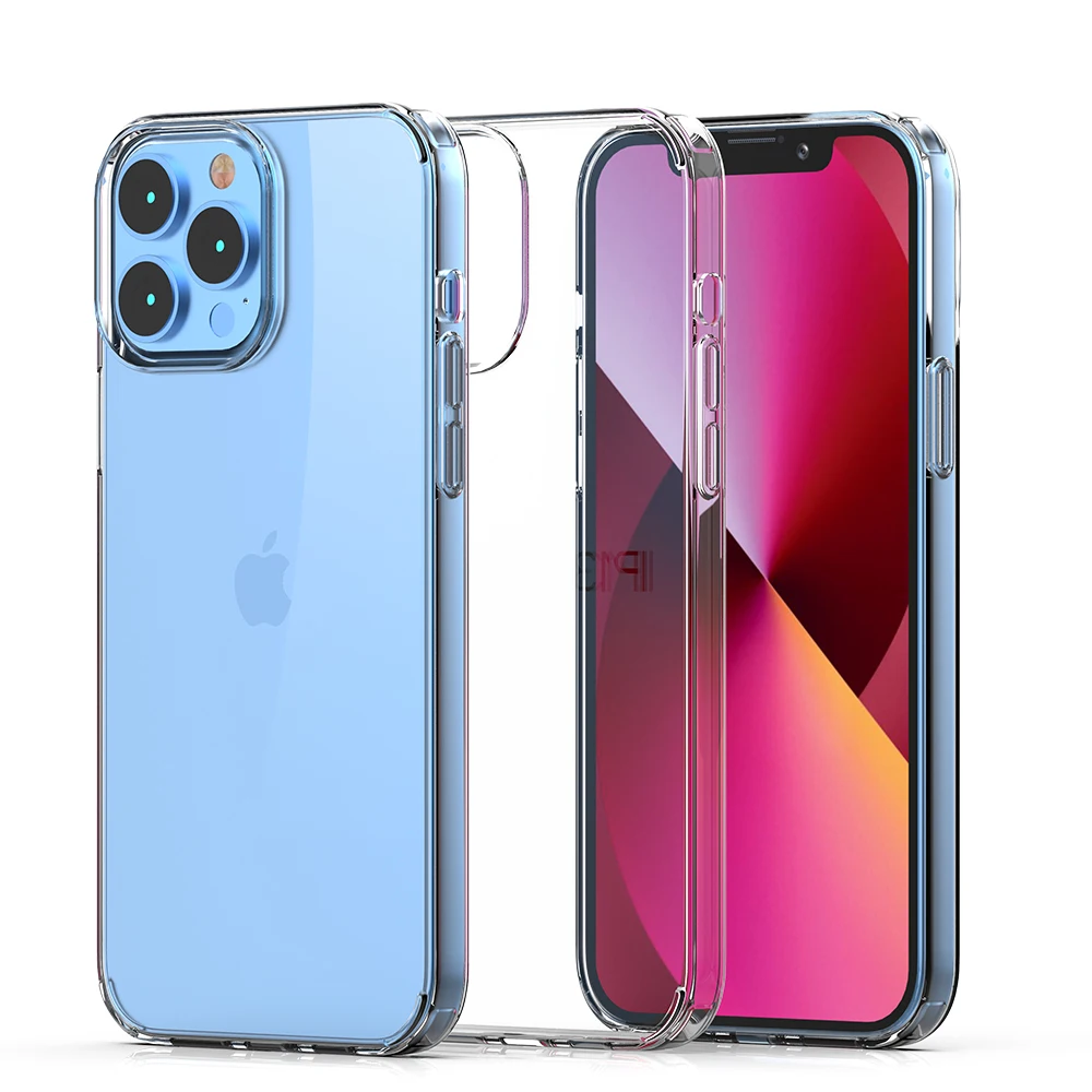 

For iPhone 13 Pro Max Case,High Quality Transparent Clear Acrylic Cover Phone Case For iPhone 11 12 Pro Max XS MAX XR 6 7 8 Plus