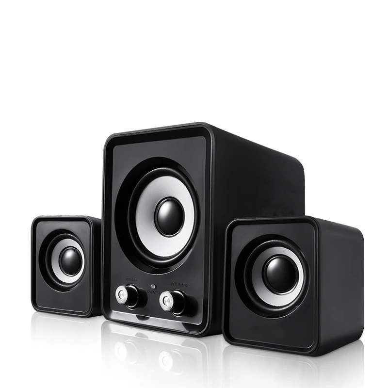 

computer 2.1 channels multimedia speakers sound composition notebook USB FT 202 speakers