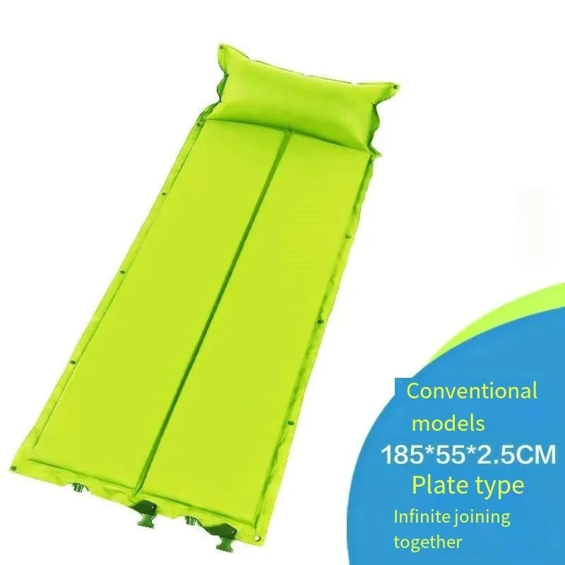 

Travel custom mattress ultralight mat portable PVC inflatable air self inflating camping sleeping pad