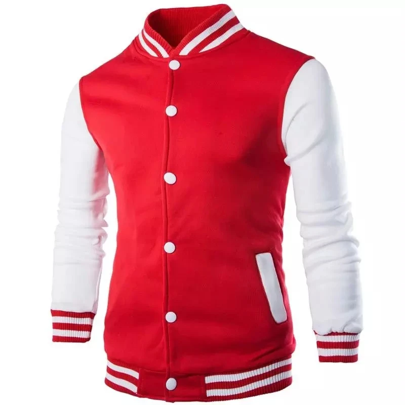 

Custom printing logo new style plain jacket with hood wholesale fashion letterman jackets mens jacket, Customized color