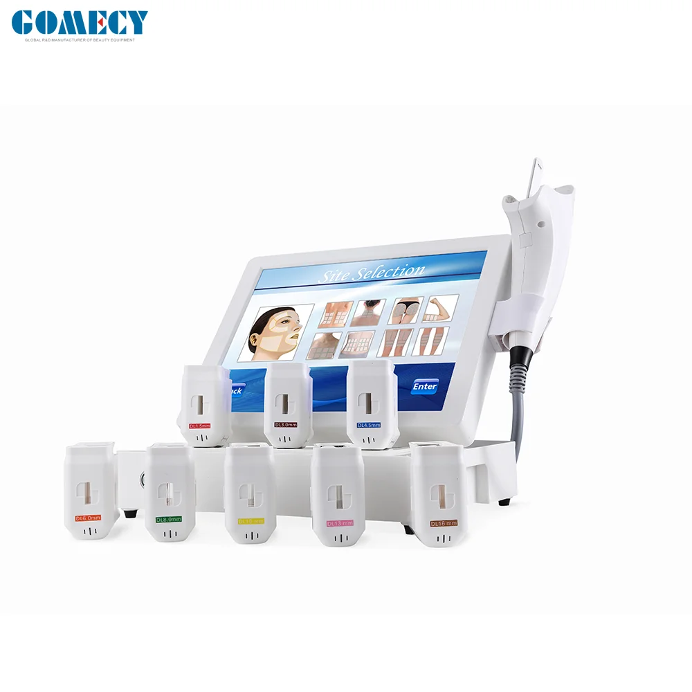 

GOMECY Hifu skin tightening 2 in 1 hifu machine korea for body slimming and face lifting