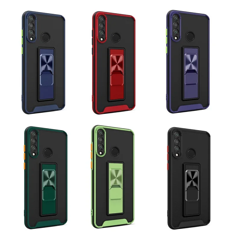 

GuNice kick stand Phone Case for Huawei Y6P anti slip Shockproof phone Cover phone bag in stock