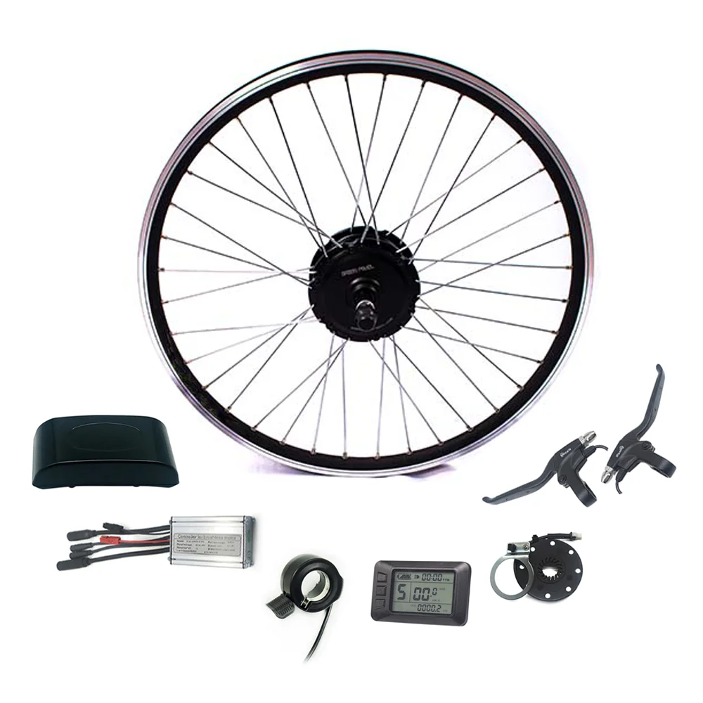 

Greenpedel 20 inch rear wheel 36v 250w brushless motor electric bike kit china