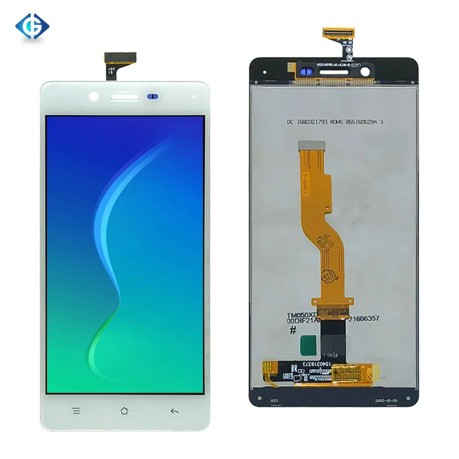 

Lcd for Oppo A51 Display with Touch Screen Assembly for Oppo A51 Screen, White/ black for oppo a51 display