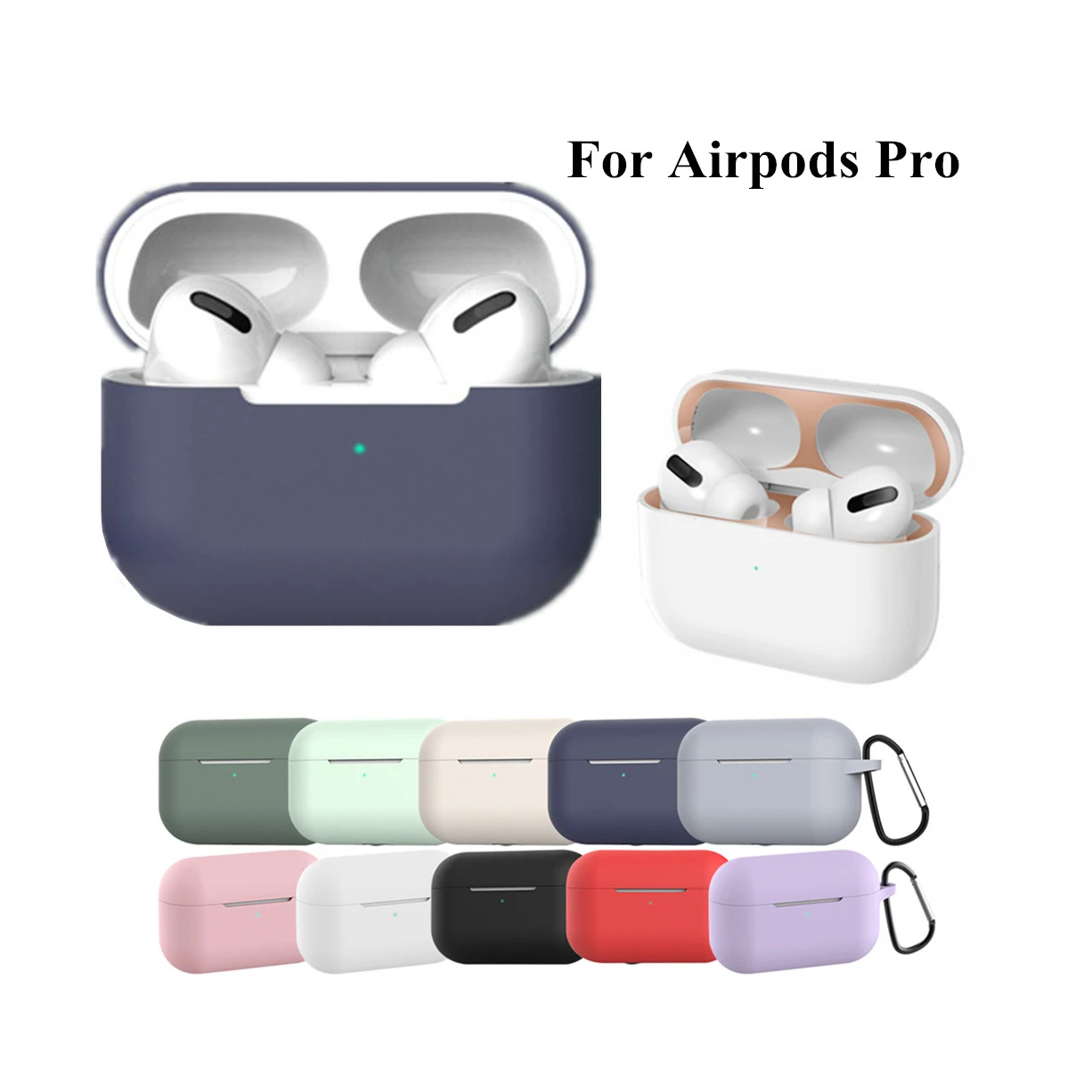 

Silicone Case For Airpods Pro Case Wireless For Apple For Airpods Pro Cover Earphone Case For Air Pods Pro 3