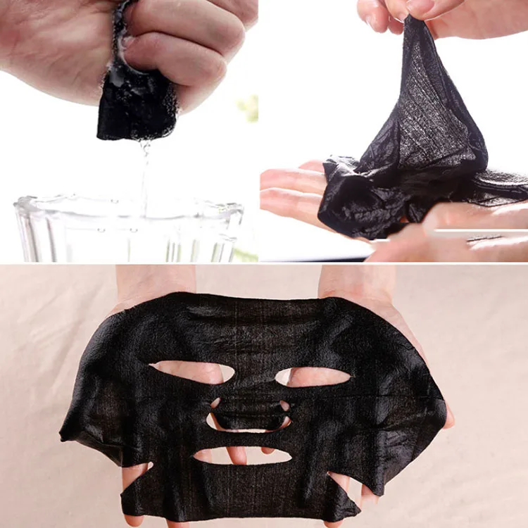 

OEM Bamboo Charcoal Mask Deep Cleansing Hydrating Fiber Mask