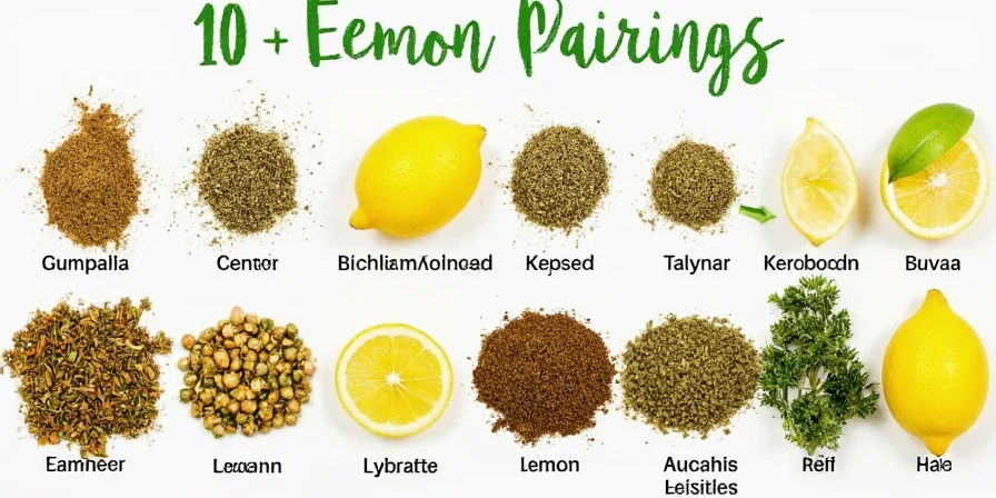 Mustard seeds with lemon and dill