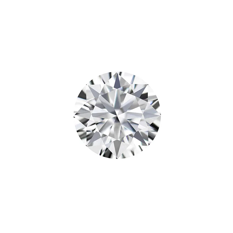 

XING YUE GEMS D Color 8 Hearts 8 Arrows 1CT Round Cutting Moissanite Gemstone