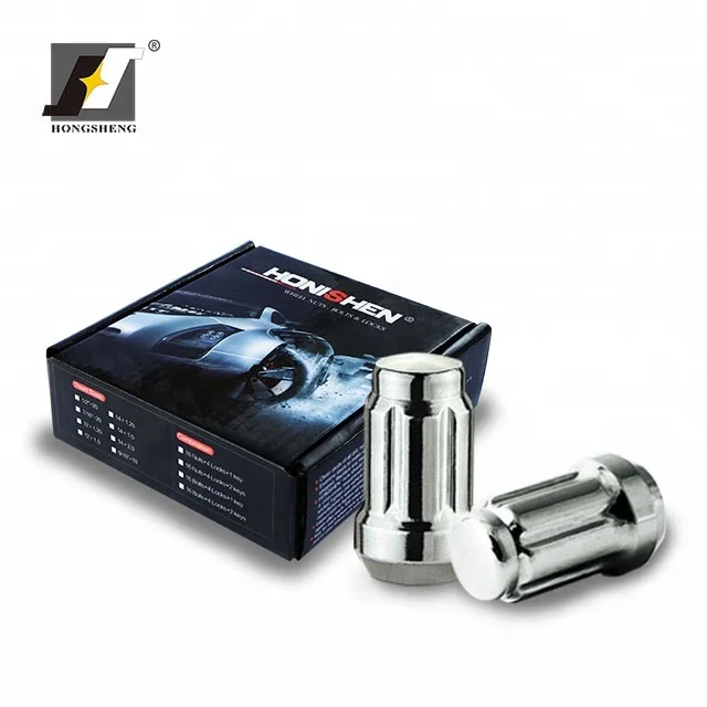 

12x1.5 chrome 6 spline lug nut