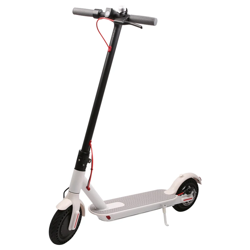 

Upgrade endruance 35km 36V305W adults folding mobility motor electric scooter, White