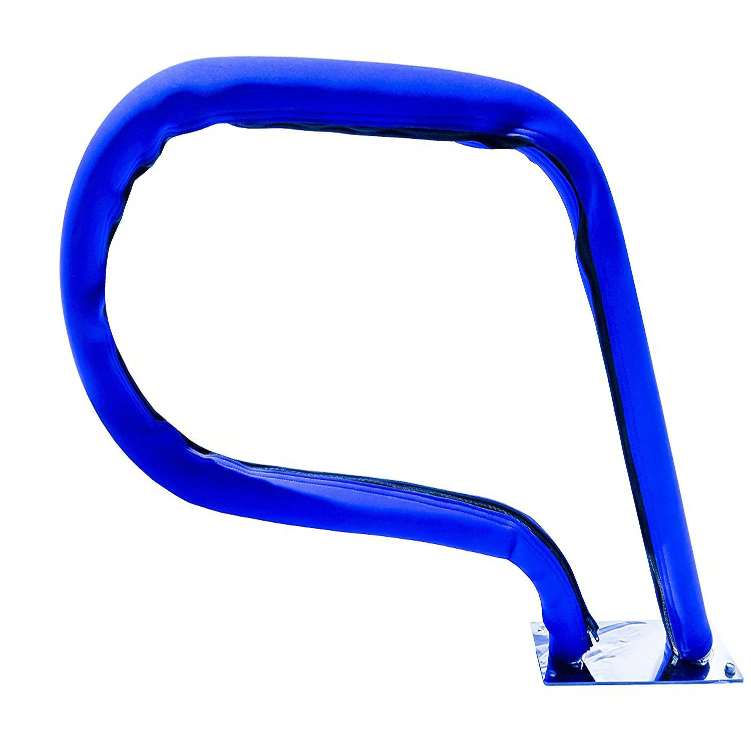 

In Ground Swimming Pool Ladder Anti Slip Small Hand Rail Cover, Blue / black
