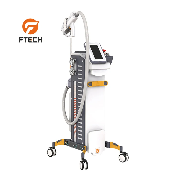 

FTECH 1064nm 532nm 755nm picolaser tattoo removal machine q switched nd yag laser, White