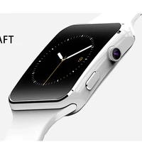 

X6 Sport Passometer smart watch Smartwatch support sim card Whatsapp Facebook with Camera smart watch mens smart watch