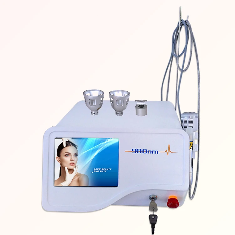 

Excellent Efficiency Blood Vessels Facial Vascular Removal High Frequency 980nm Rbs Diode Laser machine