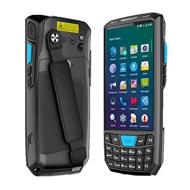 

Android 9.0 4G Smartphone Handheld PDA 1D 2D qr Barcode Scanner inventory mobile Data Terminal