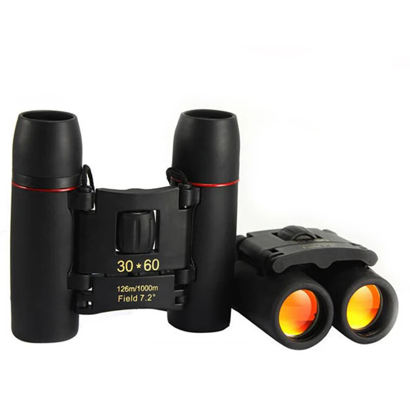 

Zoom Telescope 30x60 Folding Binoculars with Low Light Night Vision for outdoor bird watching travelling hunting camping 1000m