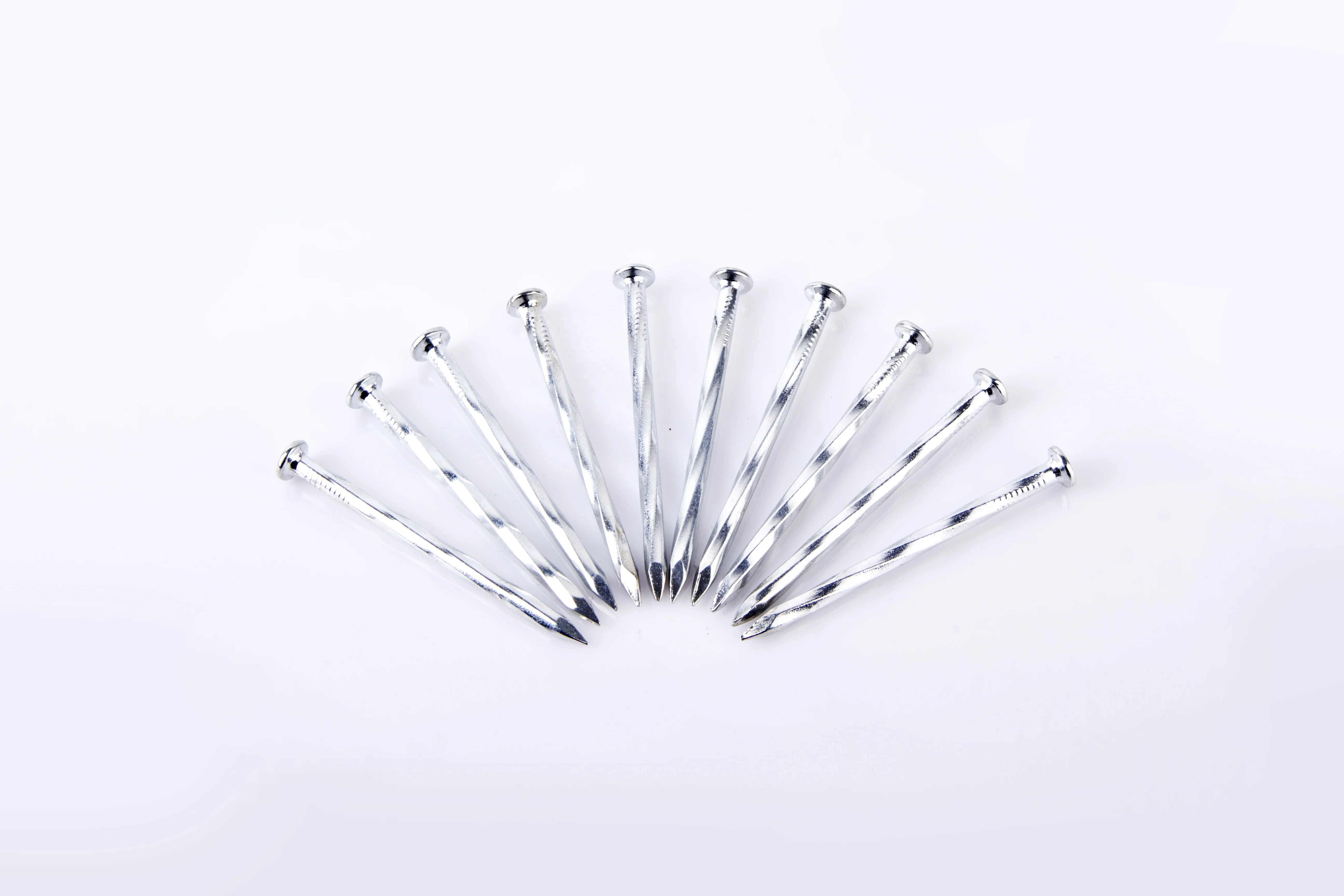 Zinc Coated Grooved Shank Concrete Nails Buy Zinc Nails,Zinc Coated