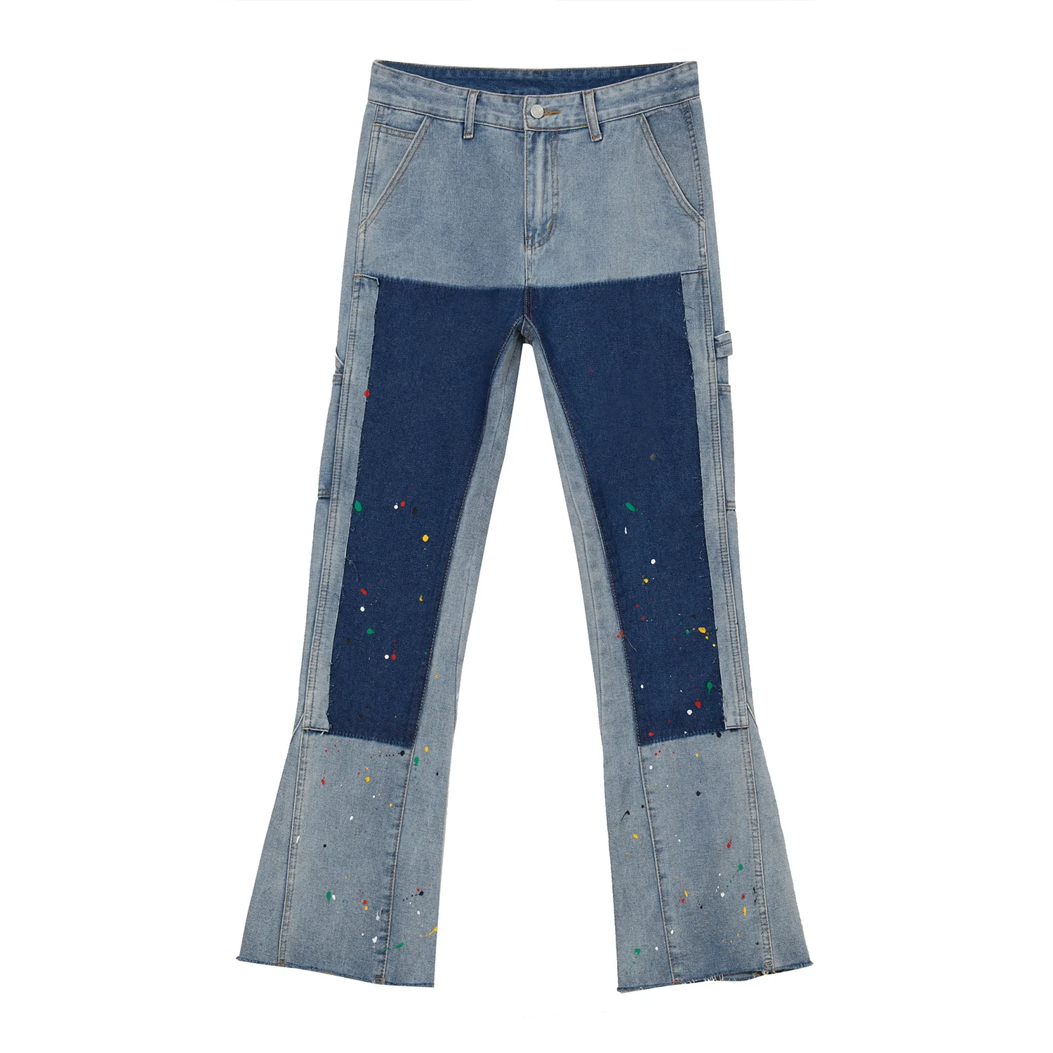 

Cotton Denim New Areival Men Flare Streetwear Pants, Picture