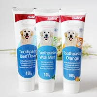 

Pet Dog Toothpaste Food Grade Organic for Dog Teeth Clean Prime Quality Pet Dental Care Mint Toothpaste Beef OEM logo Custom
