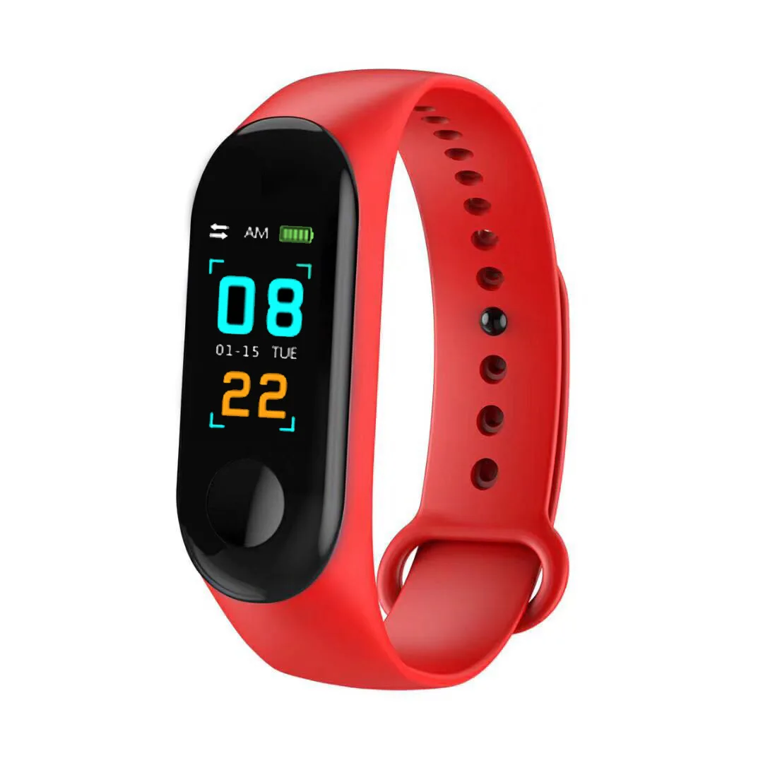 

High Quality M6 M5 M4 Pulsera Inteligente Pulseira 0.96 TFT Waterproof Fitness Tracker Smart Wristband Watch