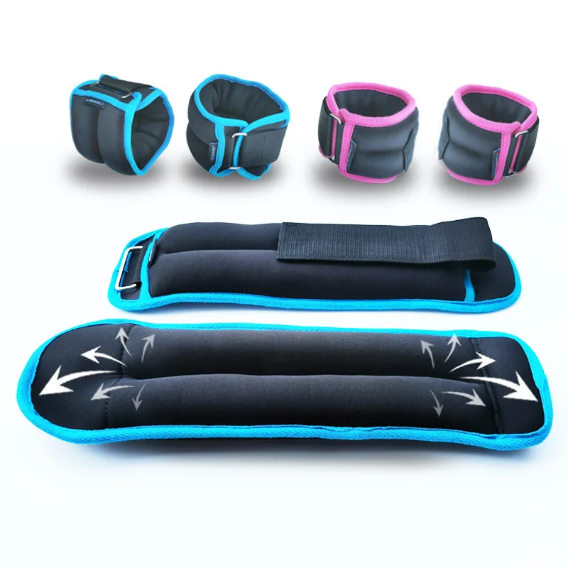 

2021 Hot Sell Fully Adjustable Ankle Wrist Arm Leg Weights Sandbags, Black/blue/orange/pink/purple/gray