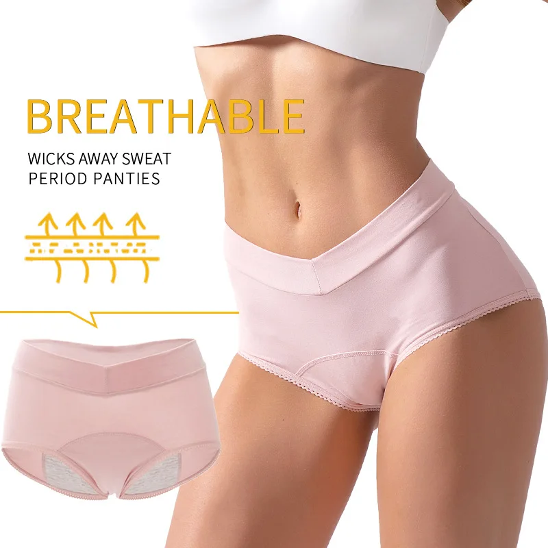 

2021 new fashion lingerie women organic women panties period heater women panties, Picture shows