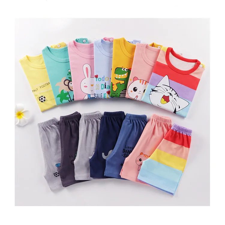 

Duliang cartoon design kid pajamas clothes baby pyjamas enfants
