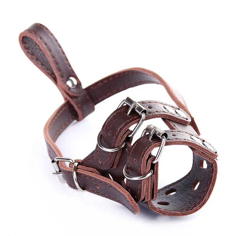

Soft breathable pet supplies pu dog anti bite mouth guard cover antibite dog