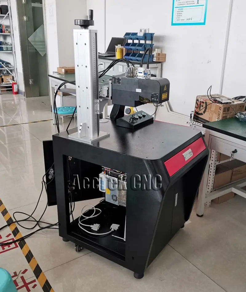 3D Dynamic JPT Mopa Raycus 10W 20W 30W 50W Fiber Laser Marking Machine