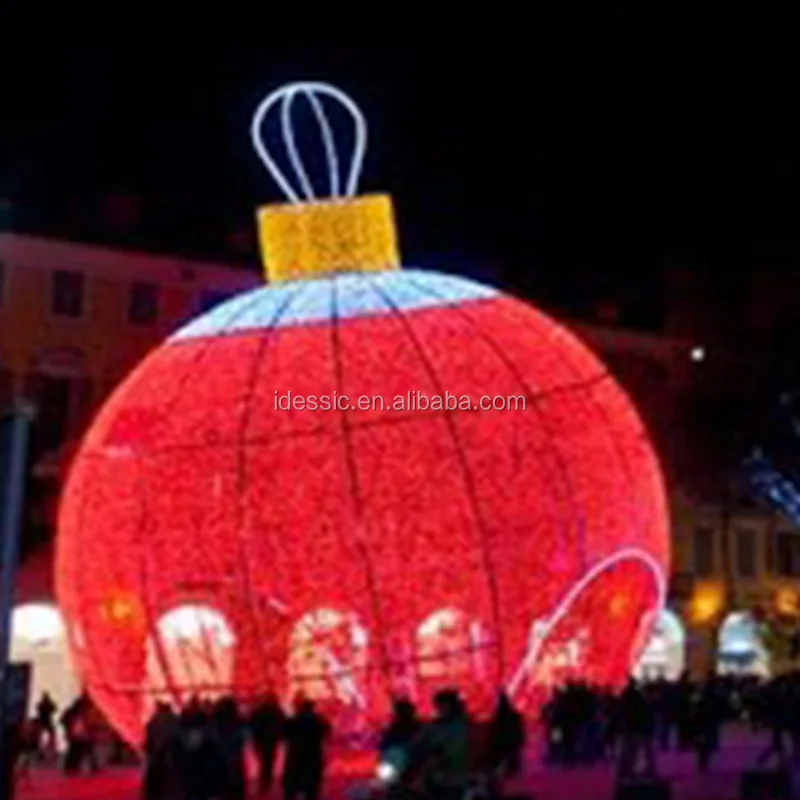 Outdoor Large Christmas Decoration Decorating Led Christmas Lights Big