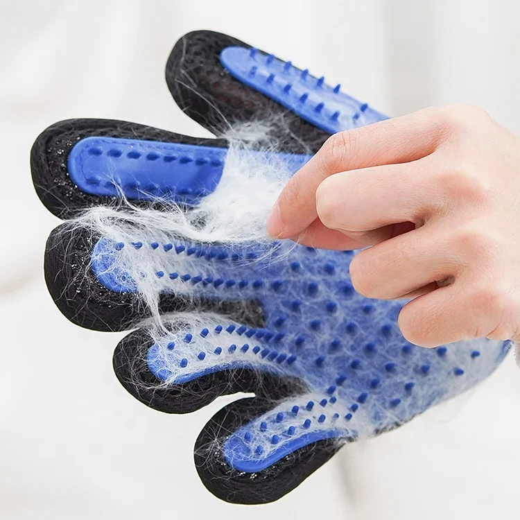 

Pet Hair Remover Glove Brush For Pets Cat Dog Gromming Gloves