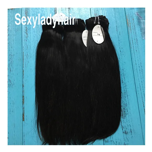 

free sample set best straight 100% raw human hair wholesale retail ready to ship virgin hair human hair extension