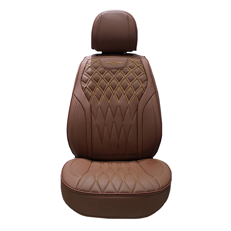 

Deluxe leather Perforated ventilation 2022 New pattern Car seat protector Waterproof universal fit car seat covers