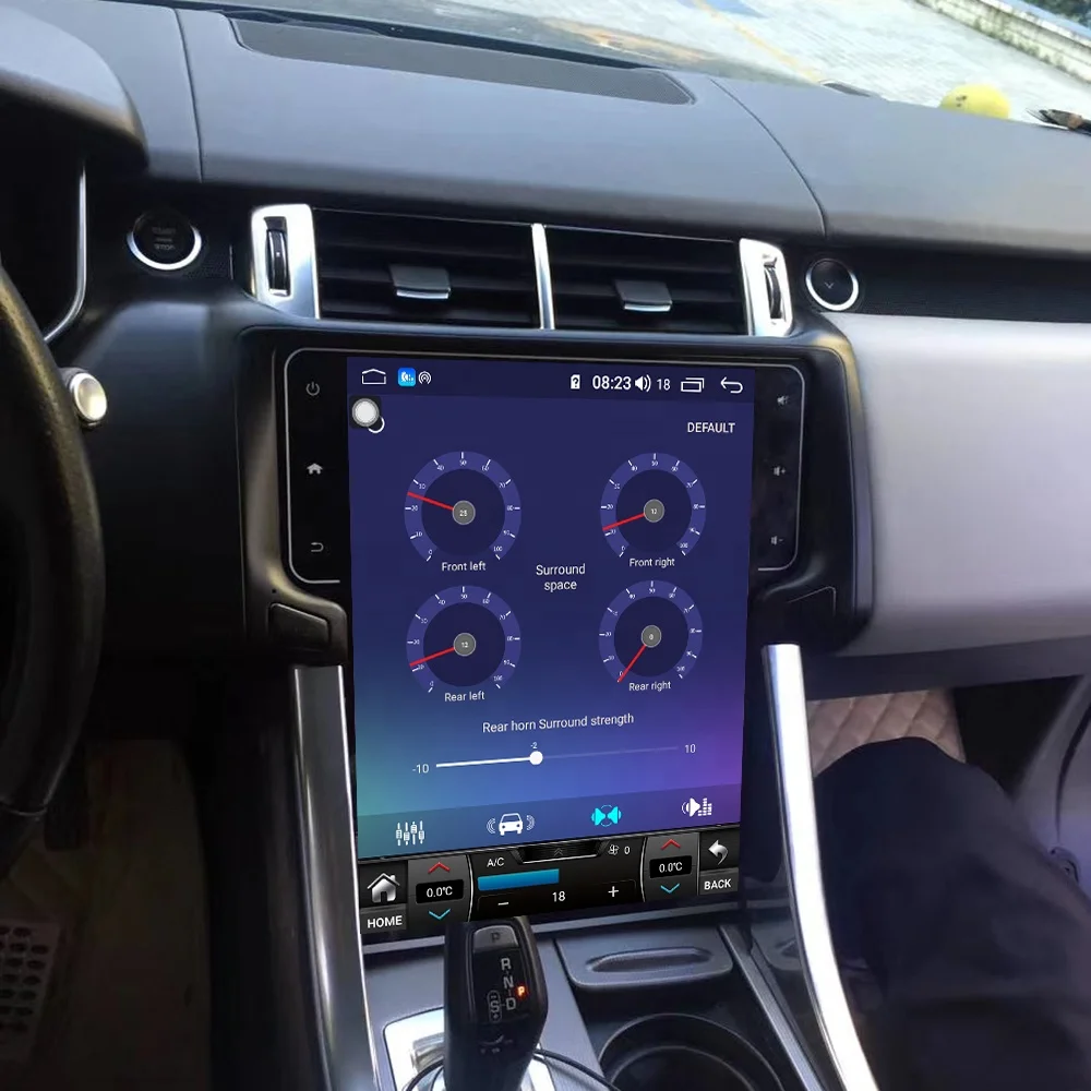 

15.1" Android 9.0 Tesla Vertical Screen GPS Navi Car Multimedia Radio Player For Land Rover Range Sport L320 2009~2013 head unit