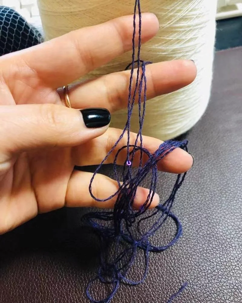 
Sequins yarn machine 