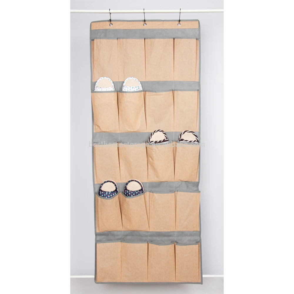 Over The Door Wall Hanging Shoe Organizer Storage Pocket Fabric Rack Buy Wall Hanging Organizer 24 Pocket Over The Door Shoe Organizer Fabric Roll Rack Product On Alibaba Com