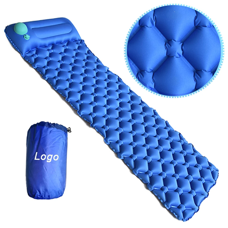 Sunshine Hand Press Pump Sleeping Pad With Pillow Inflatable Sleeping ...