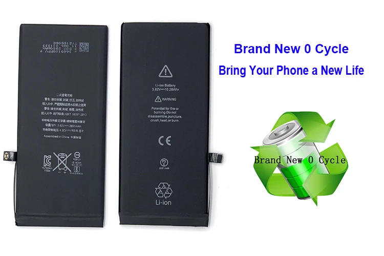 The Best General 2691mAh Li-ion Rechargeable Cell Phone Battery Compatible For iPhone 8 Plus Battery
