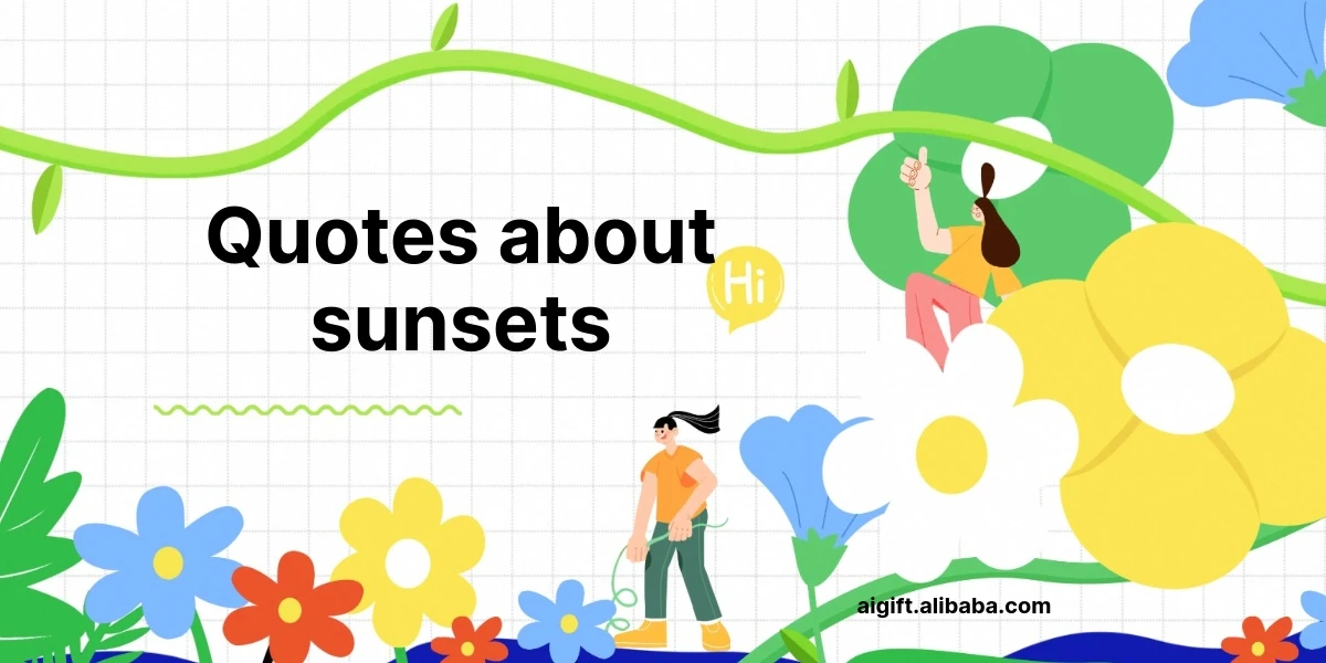 quotes about sunsets