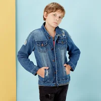 

Wholesale Boy Denim jacket Kids Coat for Spring Autumn