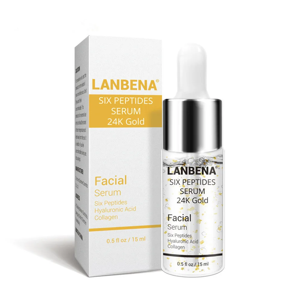 

LANBENA Skin Care Serum Lifting Wrinkles Shrinking Pores Hyaluronic Acid Face Oil Serum, Transparent