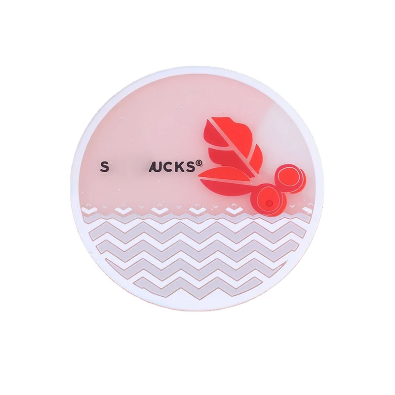 

Hot Sale Environmental Silicone Coffee Table Placemat Coaster Creative Heat-resistant Card Mug Support Bracket Coaster VS Stand