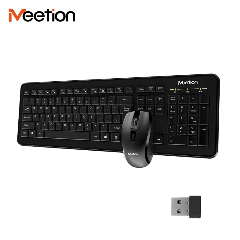 

MeeTion C4120 Cheap Wifi Computer Keyboard And Mouse Bundle Kit Set Combo, Site Wireless Mouse Wireless Keyboard