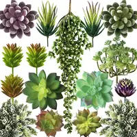 

16 Pack Artificial Succulent Plants Faux Aloe Cactus Plant