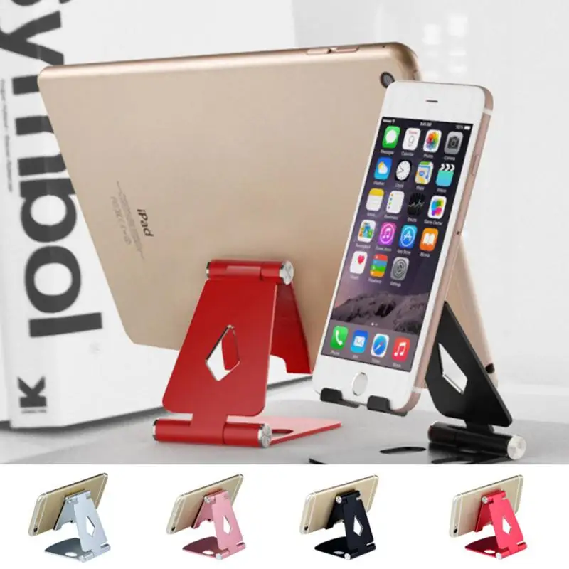 Wholesale Adjustable Portable Desktop Mobile Phone Stand  Metal Phone Tablet Holder